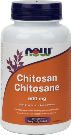 Chitosane avec chrome -NOW -Gagné en Santé