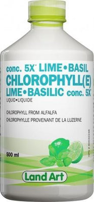 Chlorophylle Concentrée 5x Liquide -Land Art -Gagné en Santé