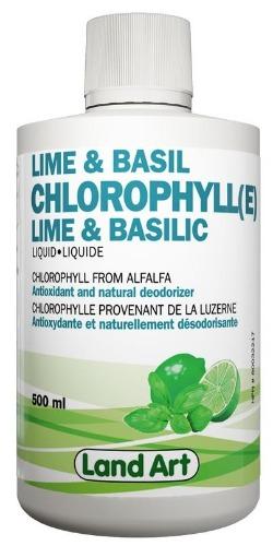 Chlorophylle - Lime & basilic -Land Art -Gagné en Santé