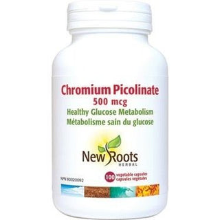 Chrome Picolinate -New Roots Herbal -Gagné en Santé
