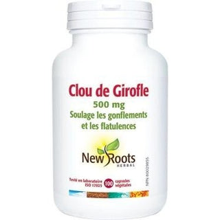 Clous de Girofles 500 mg -New Roots Herbal -Gagné en Santé