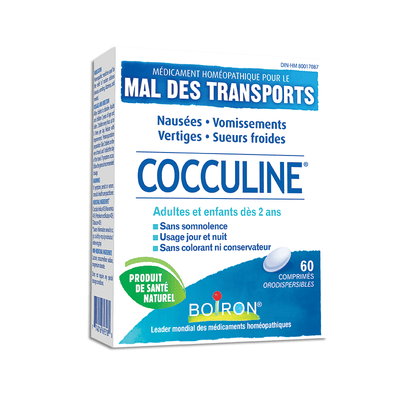 Cocculine - Mal des transports et Nausée -Boiron -Gagné en Santé