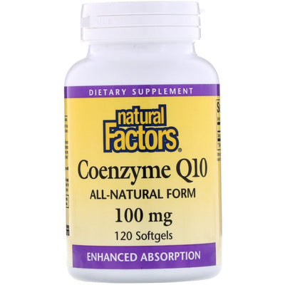 Coenzyme Q10 100 mg -Natural Factors -Gagné en Santé