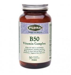 Complexe B 50 -Flora Health -Gagné en Santé