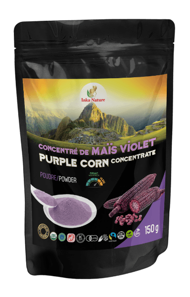 Concentré de maïs violet -Inka Nature -Gagné en Santé