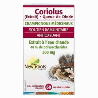 Coriolus -New Roots Herbal -Gagné en Santé