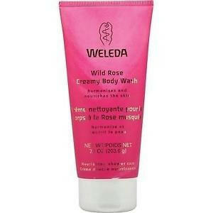 Weleda - crème de douche rose musquée - 200 ml.