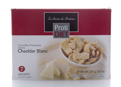 Croustille Protéinée Cheddar Blanc -Proti diet -Gagné en Santé