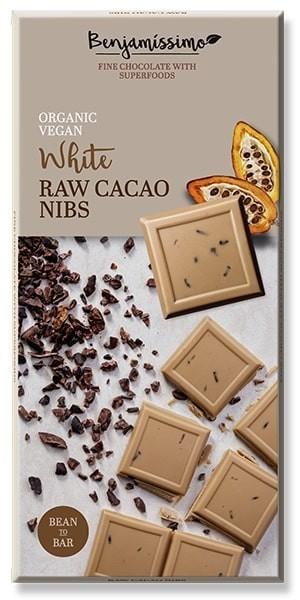 Crus de cacao nibs (Blanc) -Benjamin -Gagné en Santé