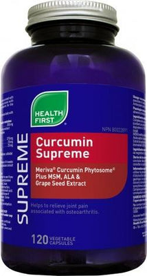 Curcuma Suprême -Health First -Gagné en Santé