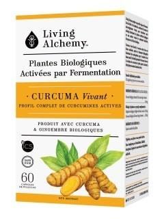CURCUMA Vivant | Profil complet de curcumines actives -Living Alchemy -Gagné en Santé