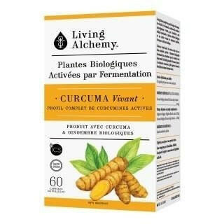 Living alchemy Curcuma Vivant, 60 capsules végétales