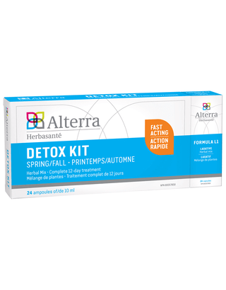 Cure Detox Printemps Automne -Alterra -Gagné en Santé