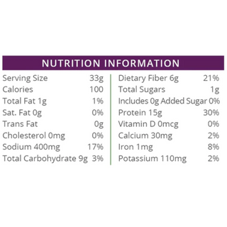 Health wise - entrée légère au chili aux légumes et aux haricots riches en protéines 1 boite (7 packets).