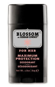 Déodorant Blossom pour Femme -Herban Cowboy -Gagné en Santé