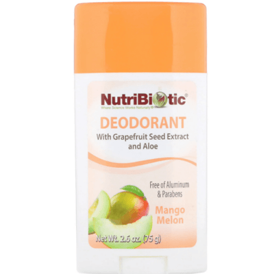 Déodorant mangue et melon - Nutribiotic -Nutribiotic -Gagné en Santé