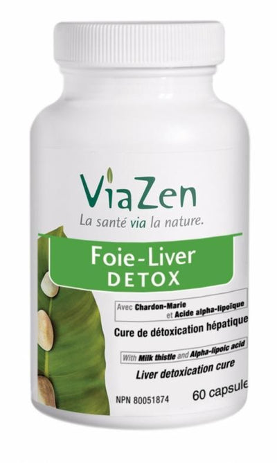 Detox du Foie -ViaZen Pharma -Gagné en Santé