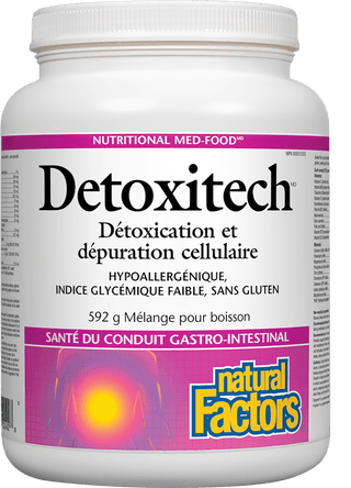 Detoxitech -Natural Factors -Gagné en Santé