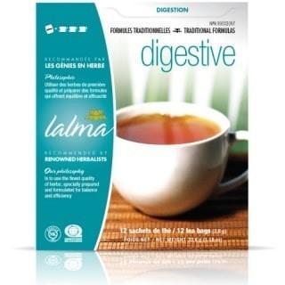 Digestive (digestion) Tisanes en sachets -LALMA -Gagné en Santé