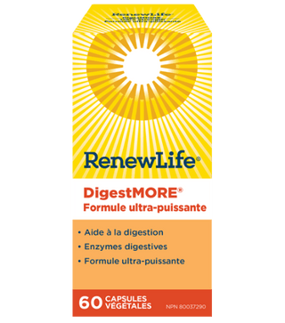 DigestMore Ultra concentré -Renew Life -Gagné en Santé