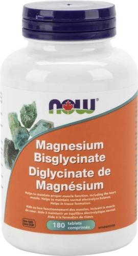Diglycinate de Magnésium 100 mg -NOW -Gagné en Santé