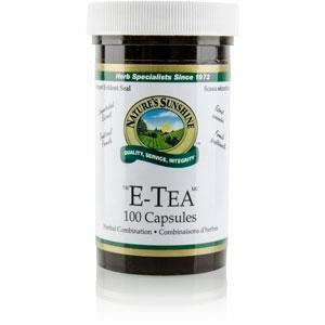 Nature's sunshine - e-tea  -100 caps.