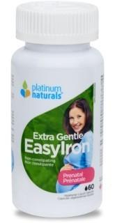 EasyIron prénatal (non constipant) -Platinum naturals -Gagné en Santé