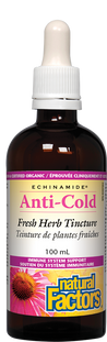ECHINAMIDE® | Anti-Cold Teinture de plantes fraîche -Natural Factors -Gagné en Santé