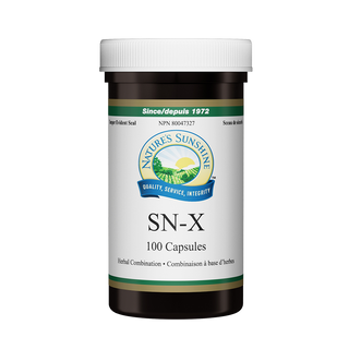 Nature's sunshine - sn-x combinaison herbes - 100 caps.