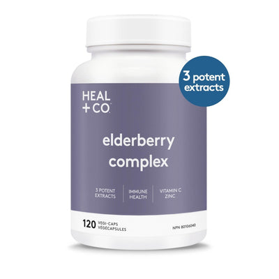 Elderberry Complex -Heal+Co -Gagné en Santé