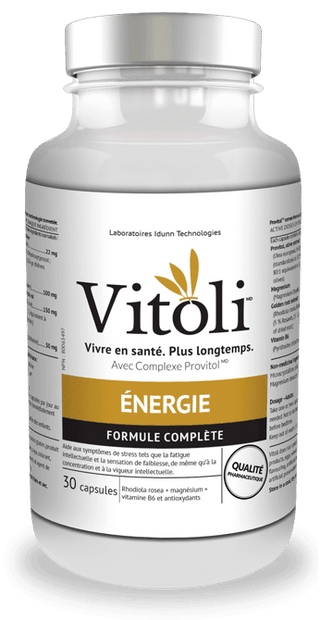 Énergie formule complète -Vitoli -Gagné en Santé