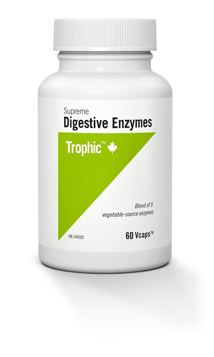 Enzymes Digestives Suprêmes -Trophic -Gagné en Santé