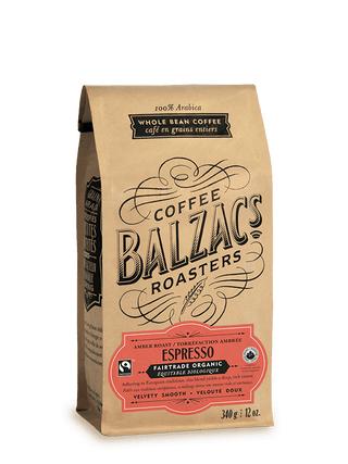 Balzac's - café en grains entiers - espresso à torréfaction ambrée  - 340 g