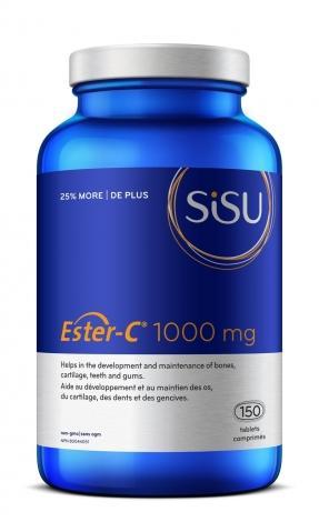 Ester-C 1000mg | Bonus 150 comprimés -SISU -Gagné en Santé