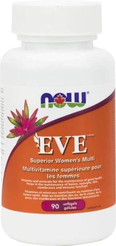 EVE Femmes Multivitamines -NOW -Gagné en Santé