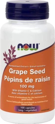Extrait de pépins de raisin -NOW -Gagné en Santé