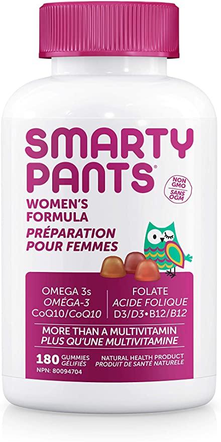 Femmes Complet - Oméga-3 + CoQ10 -SmartyPants -Gagné en Santé