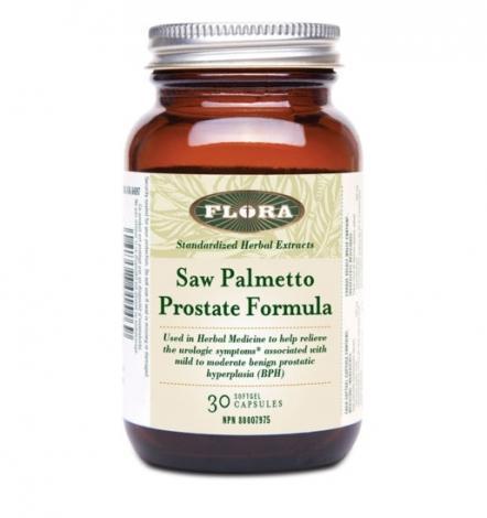 Formule au sabal pur la prostate -Flora Health -Gagné en Santé
