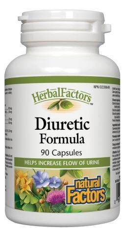 Formule diurétique - Débit urinaire | HerbalFactors® -Natural Factors -Gagné en Santé