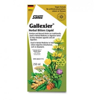 Gallexier® tonique aux herbes amères | 250/500 ml -Salus -Gagné en Santé