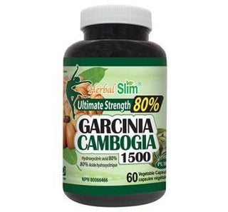 Garcinia Cambogia 1500 80% HCA Extra fort -Herbal Slim -Gagné en Santé