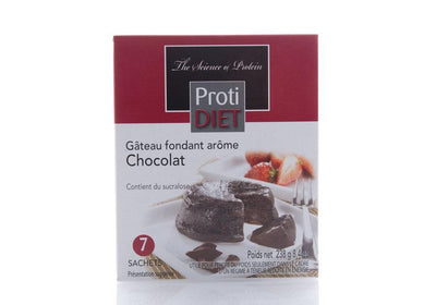 Gateau Fondent Protéinée au Chocolat -Proti diet -Gagné en Santé