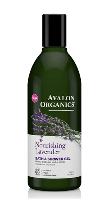 Gel Bain et Douche -Avalon Organics -Gagné en Santé