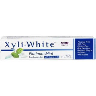 Gel dentifrice Xyliwhite -NOW -Gagné en Santé