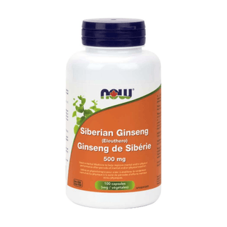 Ginseng de Sibérie 500mg -NOW -Gagné en Santé