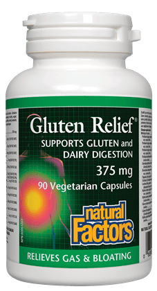 Gluten Relief -Natural Factors -Gagné en Santé