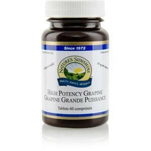 Nature's sunshine - grapine grande puissance - 60 comp.