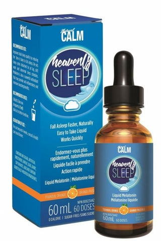 Heavenly Sleep | Mélatonine Liquide -Natural Calm -Gagné en Santé