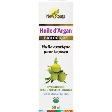 Huile d'argan -New Roots Herbal -Gagné en Santé