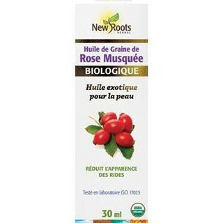 New roots - huile de graine de rose musquée bio.